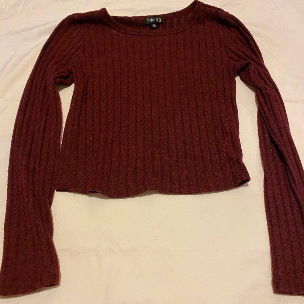 Cropped sweater